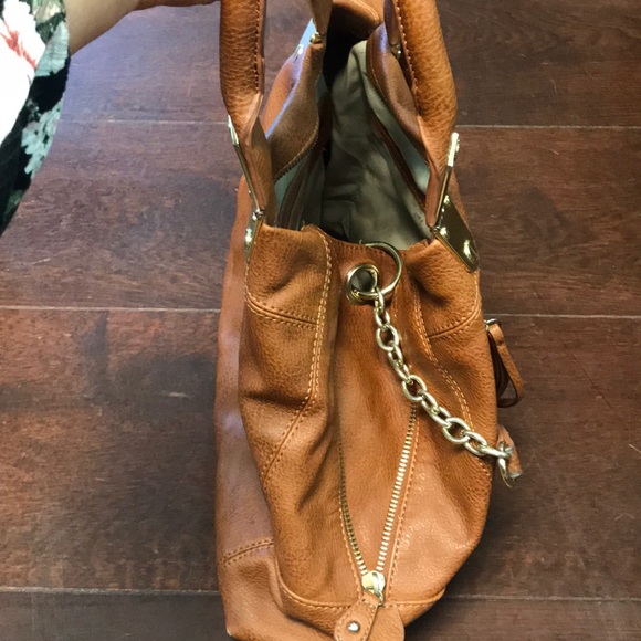 Steve Madden Brown Leather Tote Bag - Picture 5 of 5